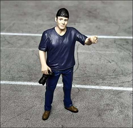 1:18 Chris Fotograph Figur